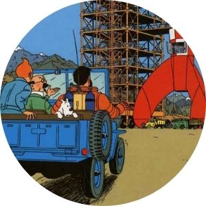 Cuadros de Tintin