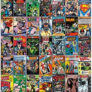 lamina enmarcada comics superheroes dc