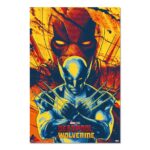 Cuadro Deadpool y Lobezno pop art