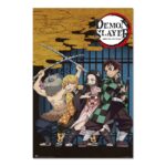 Cuadro Demon Slayer la casa de los tambores