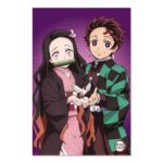Cuadro Demon Slayer hermanos Kamado