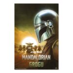 Cuadro El Mandaloriano y Grogu Din Djarin