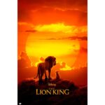 Cuadro El Rey León cartel clásico