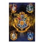 Cuadro Escudos de Hogwarts