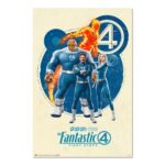 Cuadro Los Cuatro Fantásticos