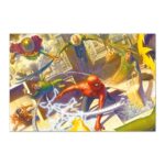 Cuadro Spider-Man contra los Seis Siniestros por Alex Ross