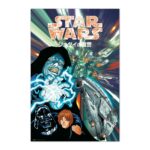Cuadro Star Wars manga padre e hijo
