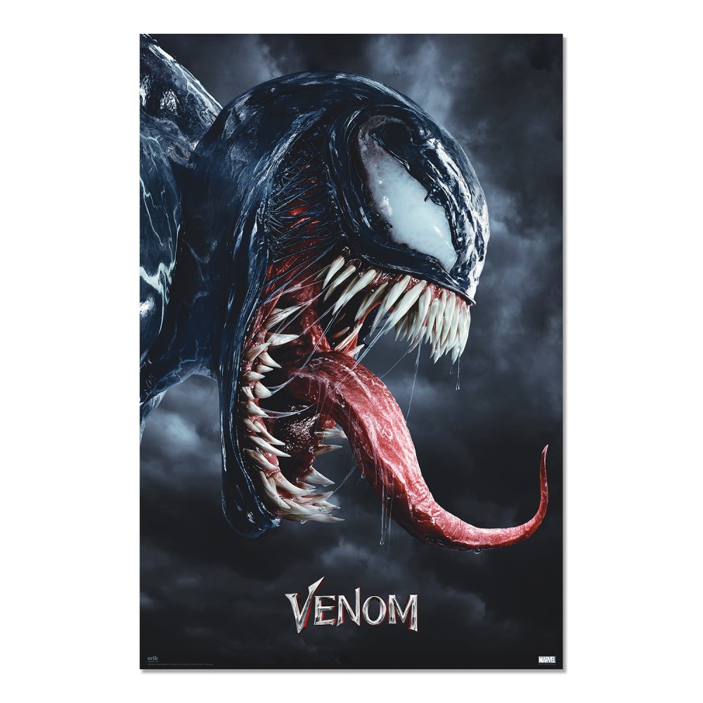 Cuadro Venom Legacy enmarcado en aluminio de 92x62 cm