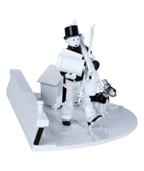 Figura de plomo Tintín «Bric À brac» – Versión B/N Figura de plomo Tintín