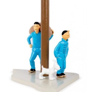 Figura de plomo Tintín en Extremo Oriente