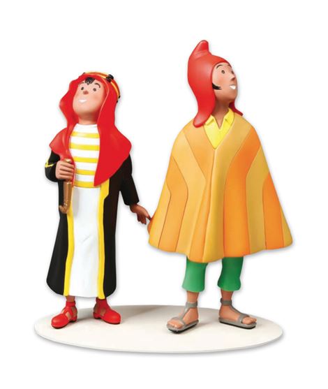 Figura Abdallah & Zorrino de Tintín
