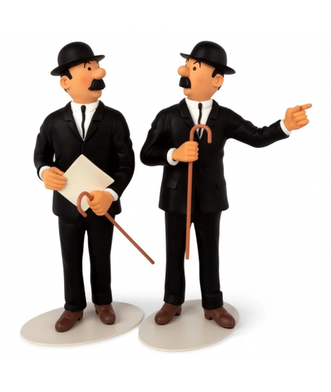 Figura Dupond y Dupont de Tintín Figura Dupond y Dupont de Tintín