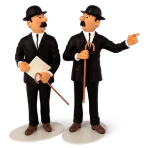 Figura Dupond y Dupont de Tintín