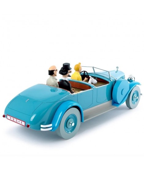 Figura le Torpedo du Dr. Finney - Les Cigares du Pharaon - escala 1/12 de Tintín
