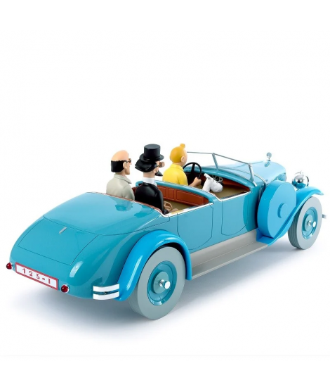 Figura le Torpedo du Dr. Finney - Les Cigares du Pharaon - escala 1/12 de Tintín