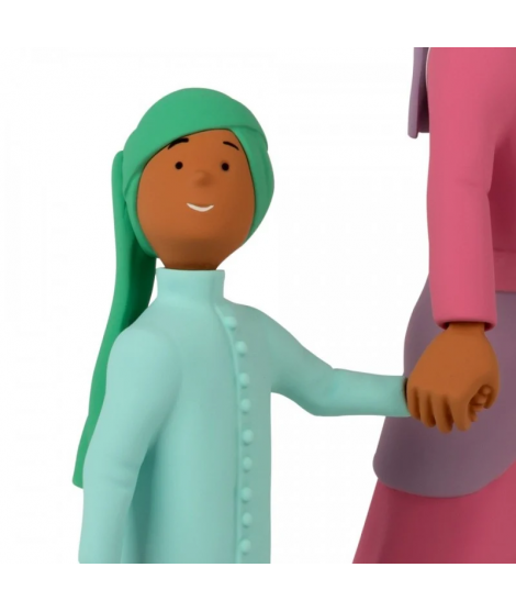 Figura Maharajá y su Hijo de Tintín