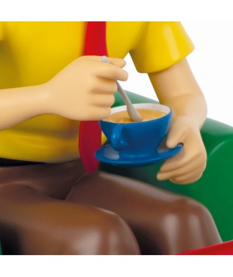 Figura Tintín Tomando el Té